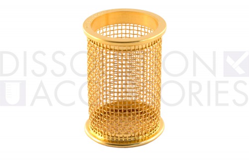PSBSK020-LGG-USP-Dissolution-Accessories-apparatus-1-basket-20-mesh-Stainless-Steelgold-coated-Logan