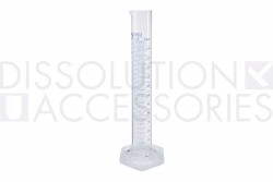 PSGLA250ST-ST-Dissolution-Accessories-250-mL-Graduated-Clear-Glass-Funnel-Top-Cylinder-Sotax