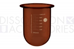 PSGLA900-APT-Dissolution-Accessories-1-Liter-Amber-Glass-Vessel-Pharmatest