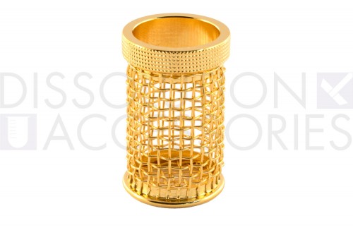 10 mesh gold plated basket for distek