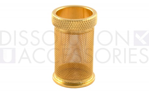 40 mesh gold plated basket for distek