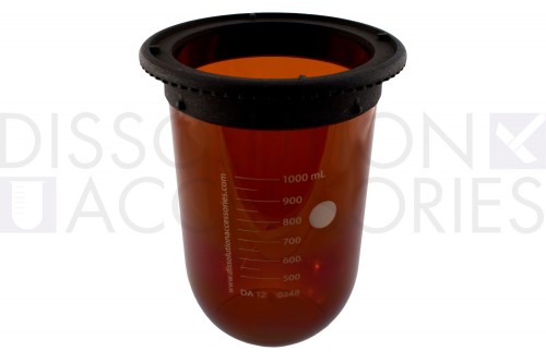 900mL Amber glass vessel hanson vision