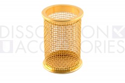 PSBSK020-DKCG-USP-Dissolution-Accessories-apparatus-1-basket-20-mesh-Stainless-Steelgold-coated-Distek