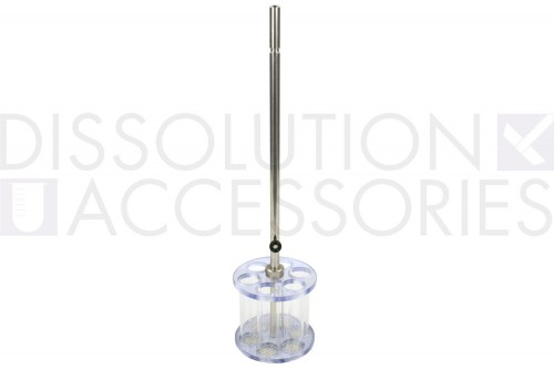 PSDISASY-PT06HC-Dissolution-Accessories-disintergration-Basket-6-Rack-Assembly-Glass-Tubes-Manual-Pharmatest-Hard-Capsules