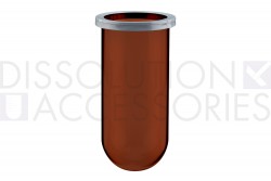 PSGLA02K-AVKC-Dissolution-Accessories-2-Liter-Amber-Glass-TruCenter-Vessel-with-Grey-Collar-Agilent