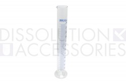 PSGLA250ST-EW-Dissolution-Accessories-250-mL-Graduated-Clear -Glass-Top-Cylinder-Erweka-B-Erweka