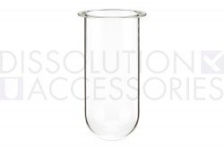PSGLA2KPK-CA-Dissolution-Accessories-2-Liter-Clear-Glass-PEAK-Vessel-Caleva