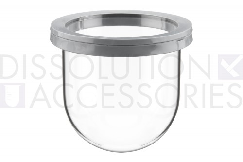 PSGLA500-VKC-Dissolution-Accessories-1Liter- Clear-Glass-Vessel-TruCenter-Collar-Agilent