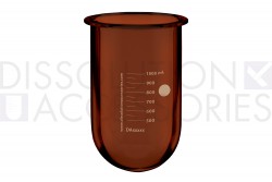PSGLA900-AST-Dissolution-Accessories-1-Liter-Amber-Glass-Vessel-Sotax