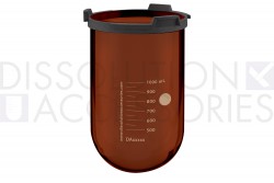 PSGLA900-ASTX-Dissolution-Accessories-1-Liter-Amber-Vessel-Sotax-Xtend