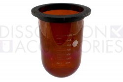 PSGLA900-ATA-1-Liter-Amber-TruAlign-Dissolution-Vessel-Agilent