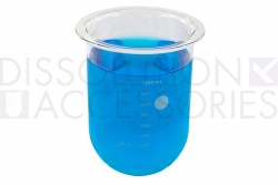 PSGLA900-EL-1-Liter-Clear-Dissolution-Vessel-Electrolab