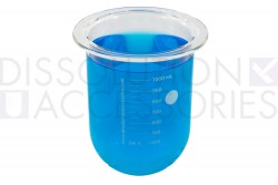 PSGLA900-EW-1-Liter-Clear-Dissolution-Vessel-Erweka