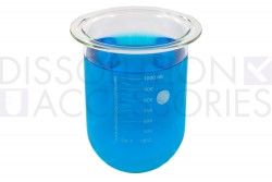PSGLA900-LG-1-Liter-Clear-Dissolution-Vessel-Logan