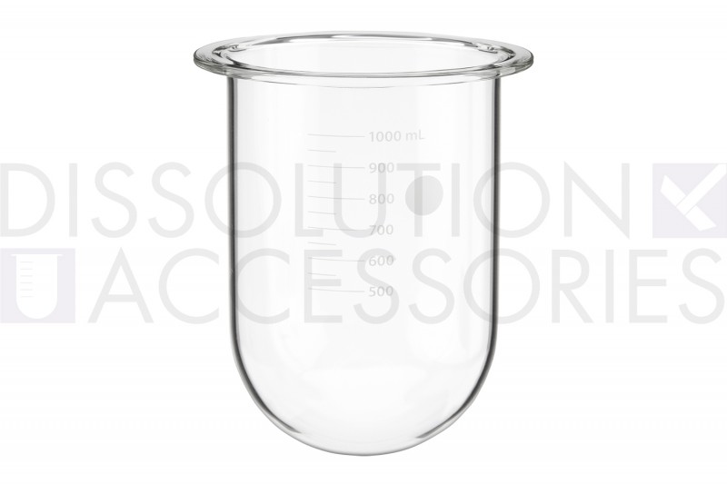 PSGLA900-LG-Dissolution-Accessories-1-Liter-Clear-Glass-Vessel-Logan