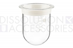 PSGLA9CR-DK-Dissolution-Accessories-1-Liter-Clear-Glass-Vessel-with-Acculign-ring-Distek