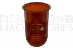 PSGLA9PK-AST-1-Liter-Amber-PEAK-Dissolution-Vessel-Sotax