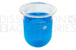 PSGLA9PK-EW-1-Liter-Clear-PEAK-Dissolution-Vessel-Erweka