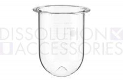 PSGLA9PK-EW-Dissolution-Accessories-1-Liter-Clear-Glass-Apex-PEAK-Vessel-Erweka