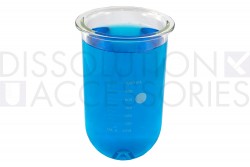 PSGLA9PK-ST-1-Liter-Clear-PEAK-Dissolution-Vessel-Sotax