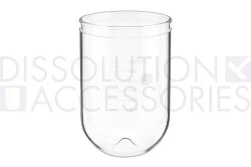 PSGLA9PK-VK-Dissolution-Accessories-1-Liter-Clear-Glass-Apex-PEAK-TruCenter-Vessel-Agilent