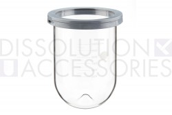 PSGLA9PK-VKC-Dissolution-Accessories-1-Liter-Clear-Glass-Apex-PEAK-TruCenter-Vessel-Collar-Agilent