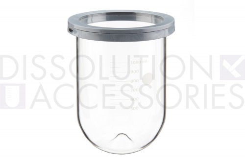 PSGLA9PK-VKC-Dissolution-Accessories-1-Liter-Clear-Glass-Apex-PEAK-TruCenter-Vessel-Collar-Agilent