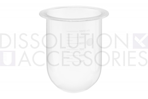 PSGLP900-DKT-Dissolution-Accessories-1-Liter-Clear-Glass-Teflon-PTFE-Coated-Vessel-Premier-Distek