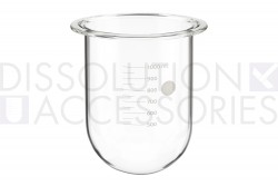 PSHPGLA900-CA-Dissolution-Accessories-1-Liter-High-Precision-Clear-Glass-vessel-Caleva