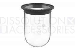 PSHPGLA900-HCD-Dissolution-Accessories-1-Liter-High-Precision-Clear-Glass-vessel-Collar-CD14-Hanson