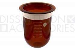 PSHPGLA9CR-ADK-1-Liter-Amber-High-Precision-Dissolution-Vessel-with-Acculign-ring-Distek
