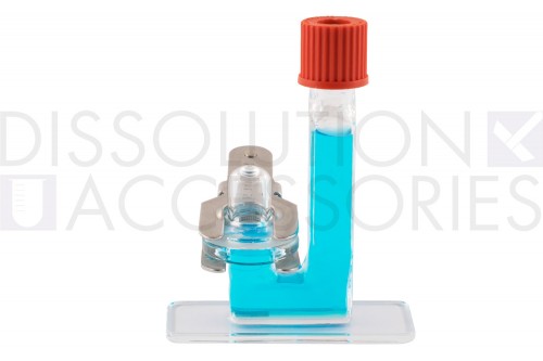 Vertical permeation Kerski cell for (semi)solid dosage forms 