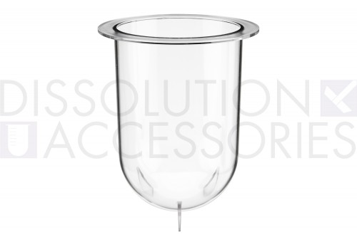 PSPLA900-CA-Dissolution-Accessories-1-Liter-Clear-Plastic-Footed-Vessel-Caleva
