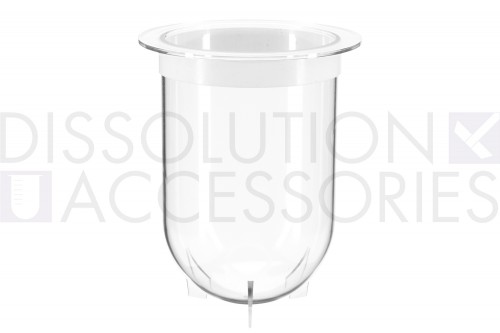 PSPLA900-HRV1-Dissolution-Accessories-1-Liter-Clear-Plastic-Footed-Vessel-Vision-Hanson