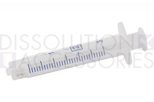 PSSYR-NJ3LLBX-Dissolution-Accessories-Single-Polyethylene-3mL-Glass-Luer-lock-Syringe