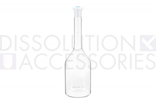 PSVOLFLK-09-Dissolution-Accessories-Volumetric-Flask-900mL-Clear-Glass-Temperature-@20°C-Class A